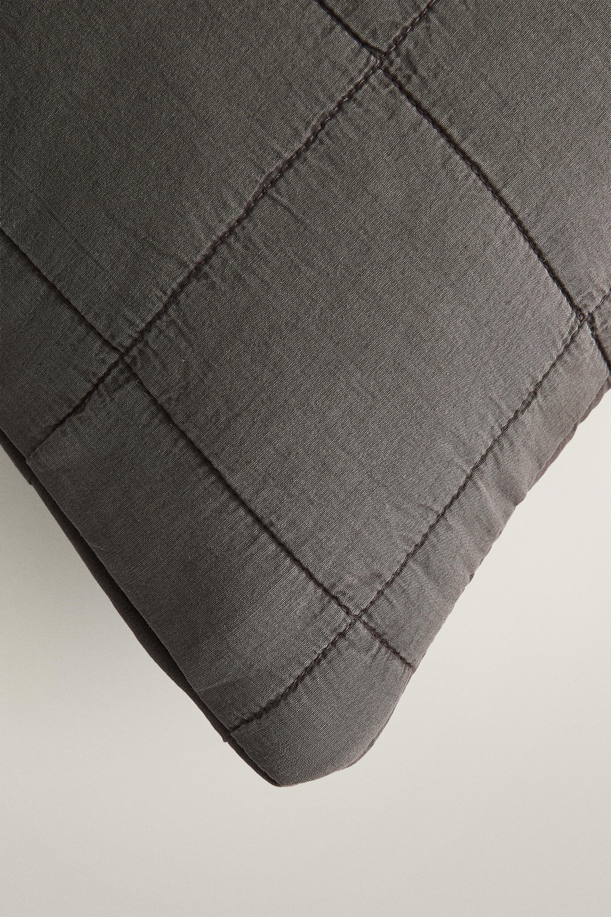 HOUSSE DE COUSSIN CARRÉS EN PERCALE COTON (180 FILS)